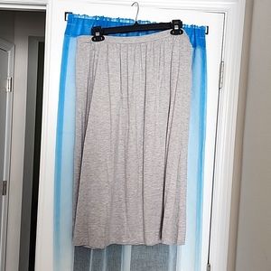 NWT Large Coldwater Creek Grey Skirt